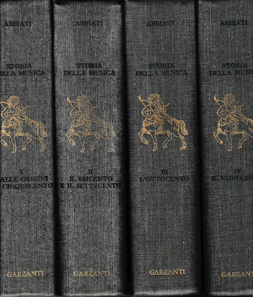 Storia della musica 4 volumi