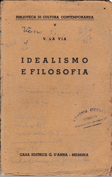 Idealismo e filosofia