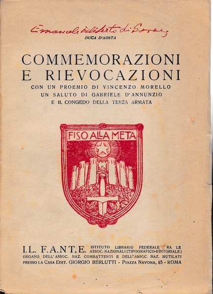 Commemorazioni e rievocazioni