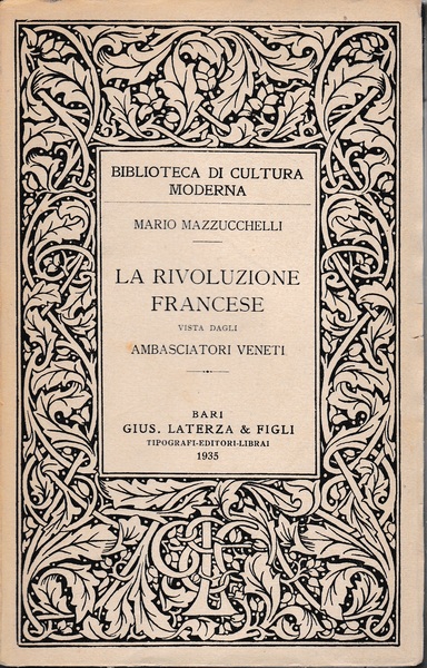 La Rivoluzione francese vista dagli ambasciatori veneti