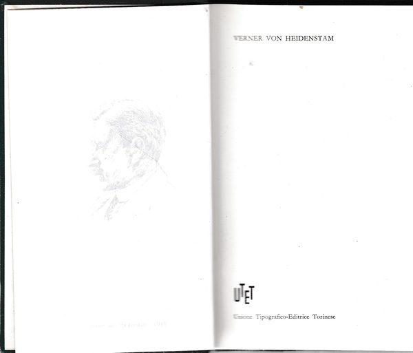 Verner von Heidenstam. Premio Nobel 1916