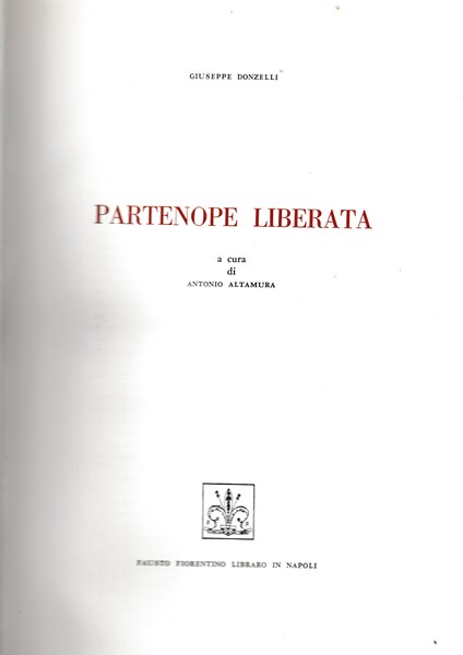 Partenope liberata