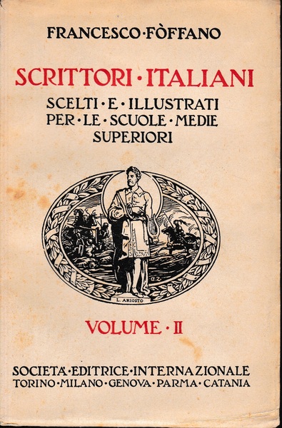 Scrittori Italiani, volume II^
