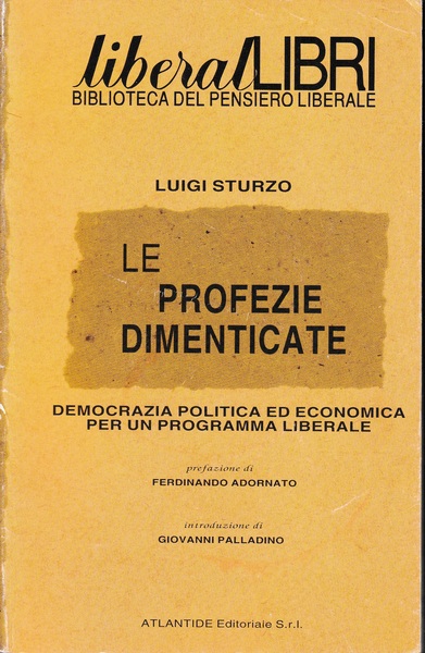 Le profezie dimenticate