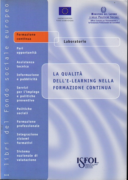 La qualità dell'e-learning nella formazione continua