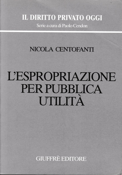 L'espropriazione per pubblica utilita?