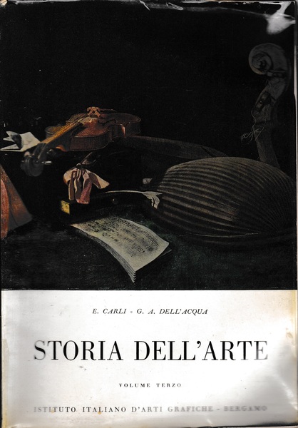 Storia dell'Arte, volume terzo, dal Cinquecento ai Contemporanei