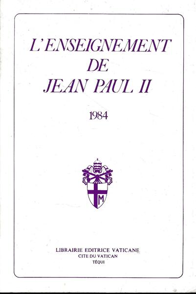 L'insegnement de Jean-Paul II