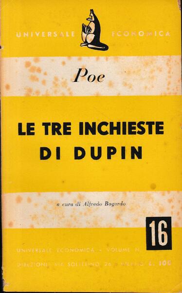 Le tre inchieste di Dupin
