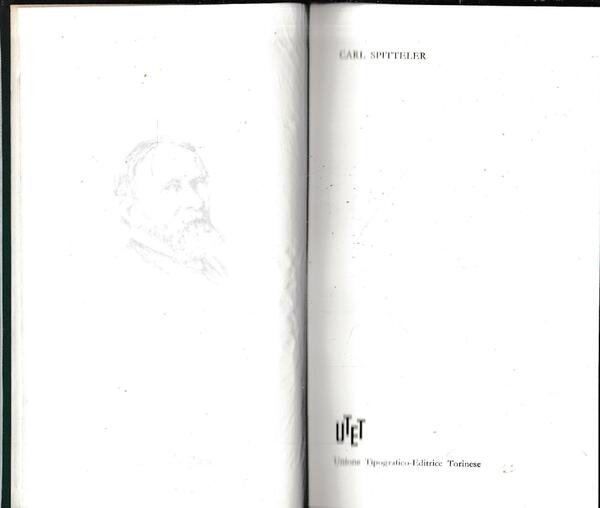 Premio Nobel 1919. Carl Spitteler