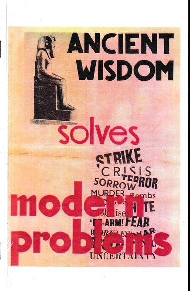 Ancient wisdom. Modern problems