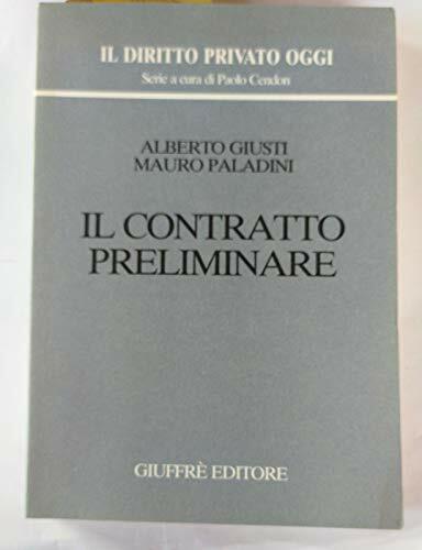 Il contratto preliminare