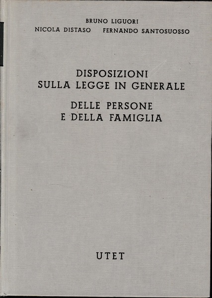 Commentario del Codice Civile (libro 1/1)