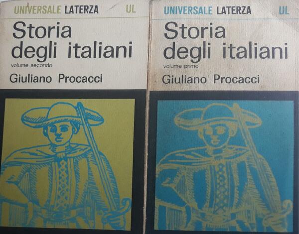 Storia degli italiani (Volume I - II)
