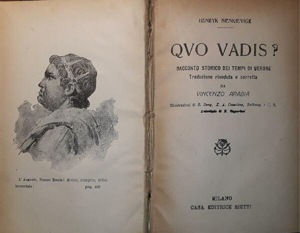 Quo vadis? racconto storico dei tempi di Nerone