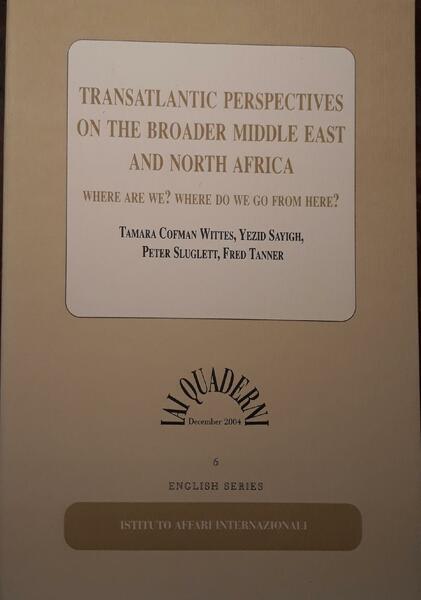 Transatlantic perspectives on the boarder middle east and nroth africa