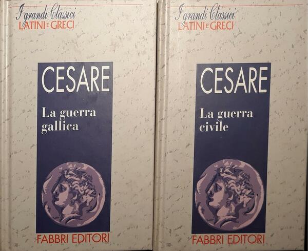 La guerra civile p.386; La guerra gallica p.388