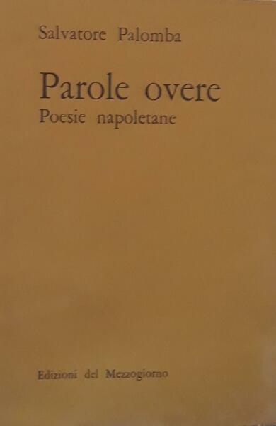 Parole overe (poesie napoletane)