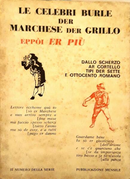 Le celebri burle der marchese der Grillo, eppoi er più …