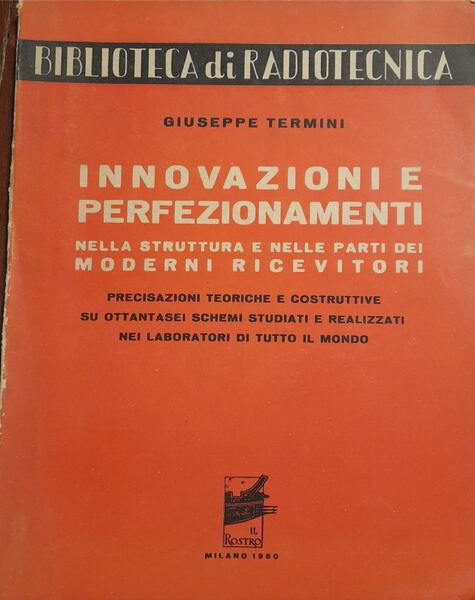 Innovazioni e perfezionamenti nella struttura e nelle parti dei moderni …