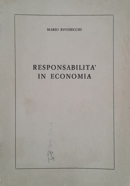 Responsabilità in economia