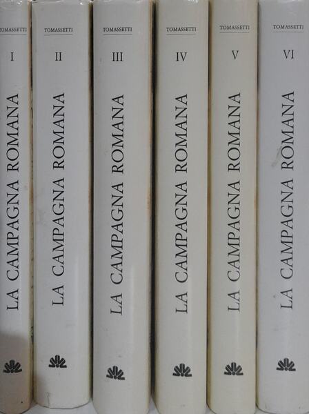 La campagna romana. Antica, medioevale e moderna (6 volumi)