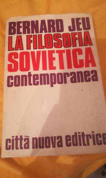 la filosofia sovietica contemporanea