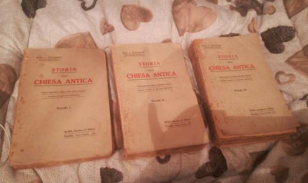 storia della chiesa antica vol 1-2-3