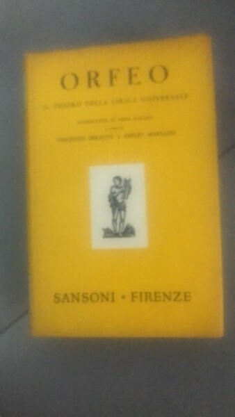 orfeo il tesoro della lirica universale