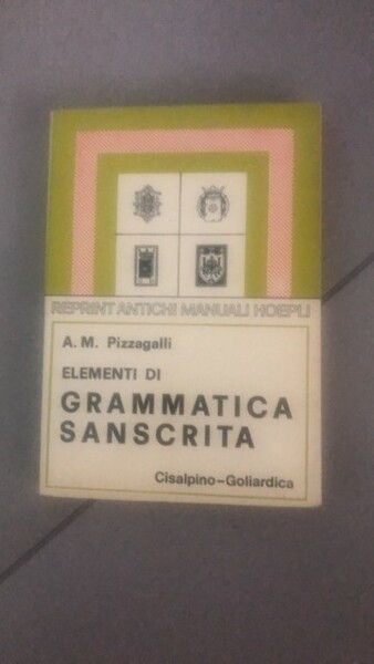 elementi di grammatica sanscrita