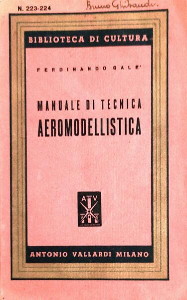Manuale di tecnica aeromodellistica