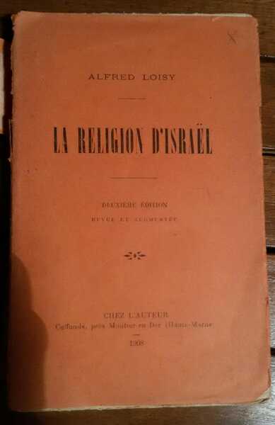 La religion d'Israel
