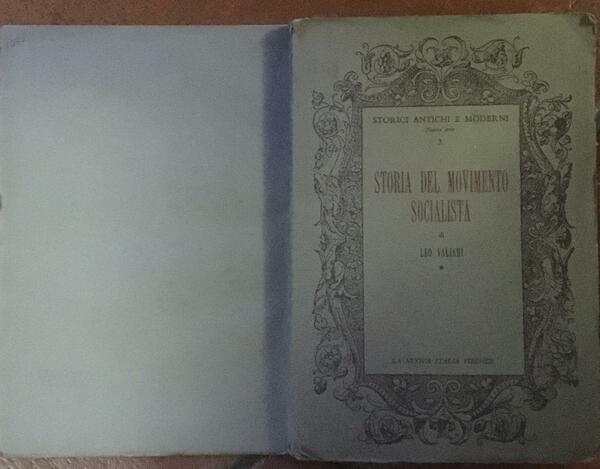 Storia del movimento socialista