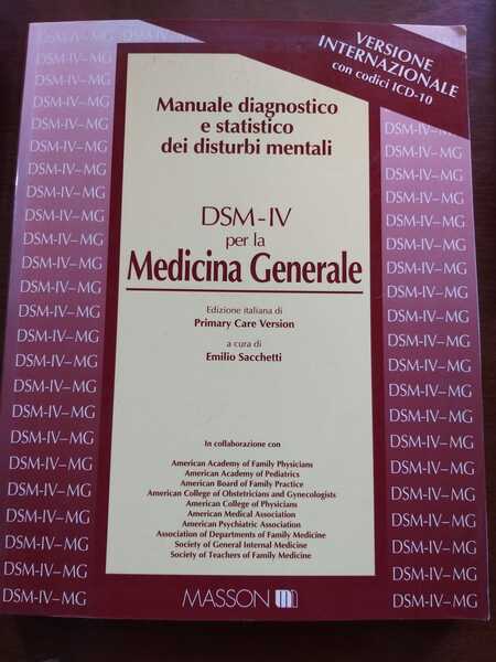 DSM-IV per la Medicina Generale