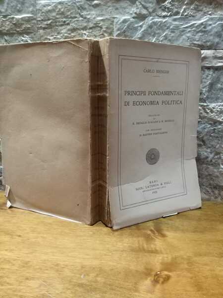 Principi fondamentali di economia politica
