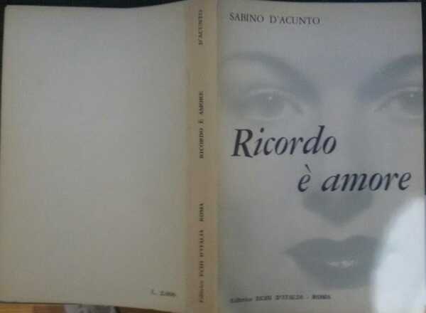Ricordo è amore