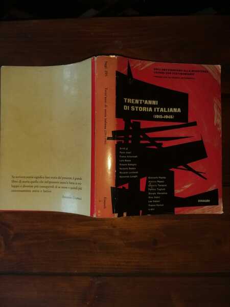 Trent'anni di storia italiana (1915-1945)