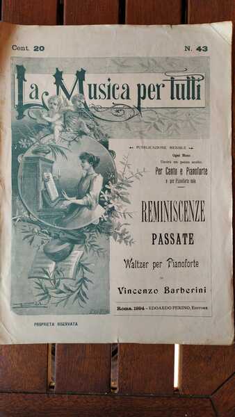 Reminiscenze Passate Waltzer per pianoforte