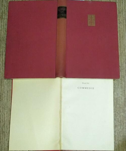 Commedie Vol. I - II. Vol.i: aulularia - miles glorosus. …