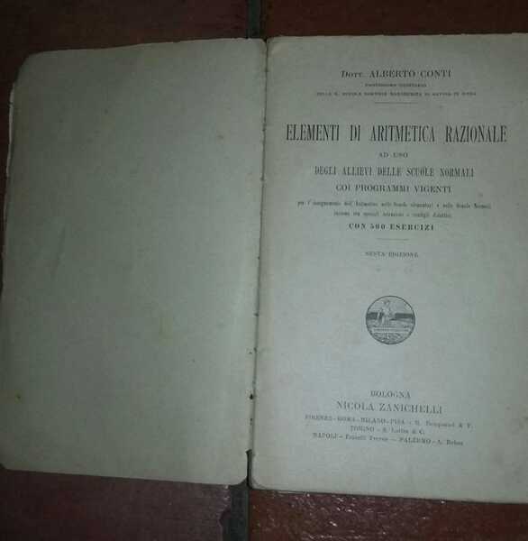 Elementi di Aritmetica Razionale