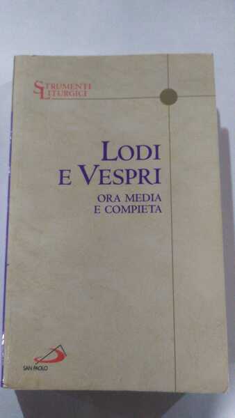 Lodi e vespri