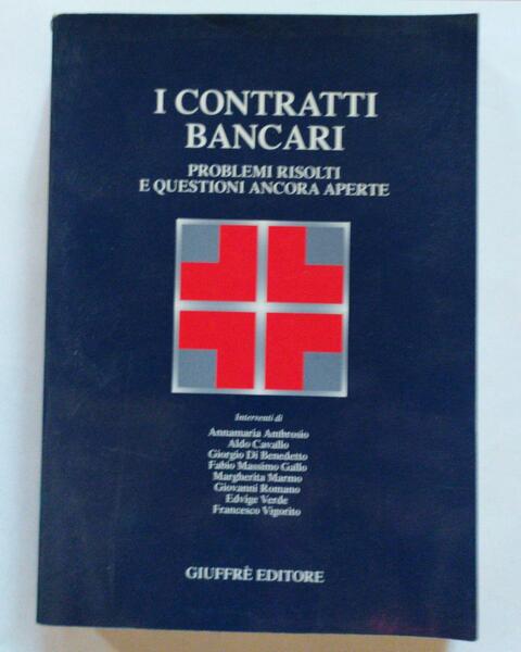 I contratti bancari
