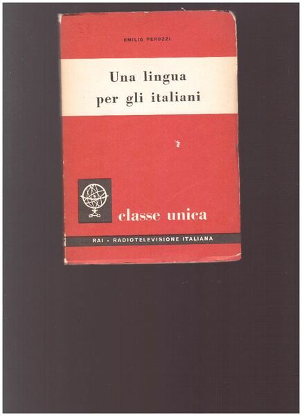 UNA LINGUA PER GLI ITALIANI