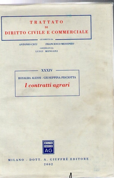 I contratti agrari