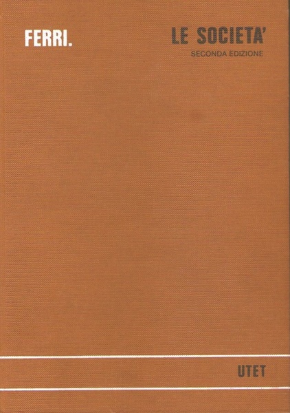 Le società seconda edizione