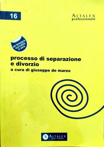 Processo di separazione e divorzio