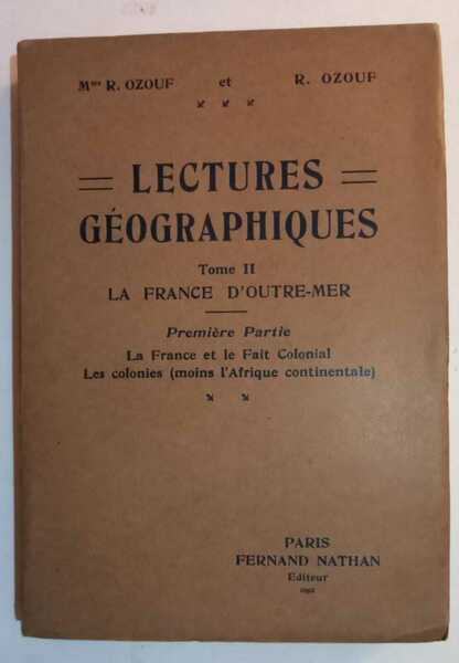 Lectures geographiques