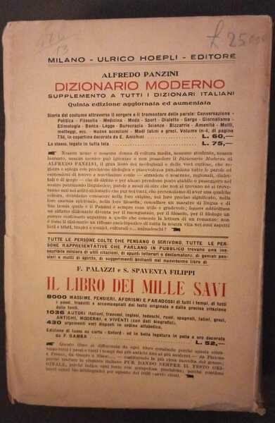 Dizionario comparato di proverbi e modi proverbiali