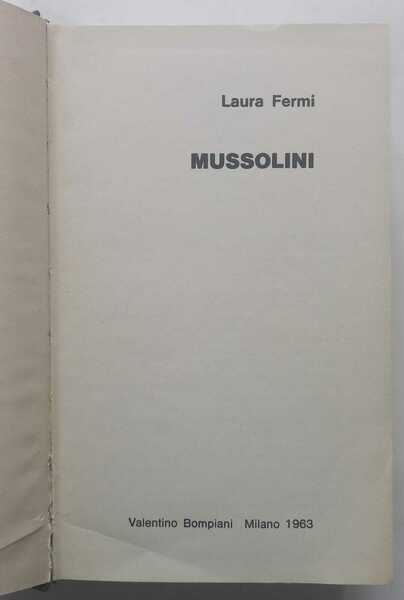 Mussolini