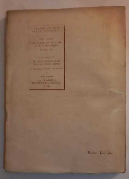 La geografia dei prodotti tropicali, il caffè.